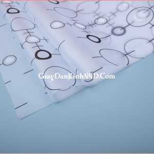 Mẫu giấy dán kính hoa văn trang trí mã A04