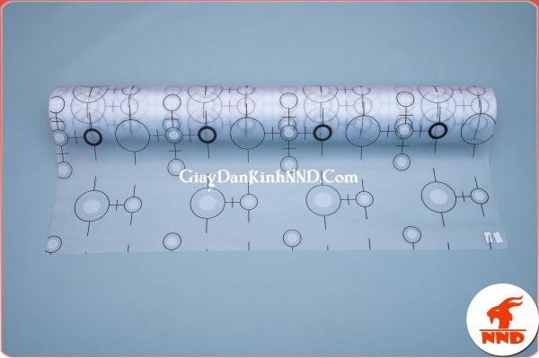 Mẫu giấy dán kính hoa văn trang trí mã A04