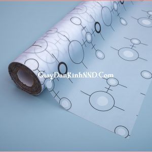 Mẫu giấy dán kính hoa văn trang trí mã A04