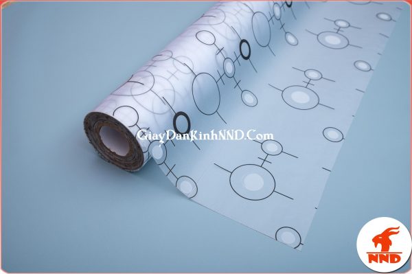Mẫu giấy dán kính hoa văn trang trí mã A04