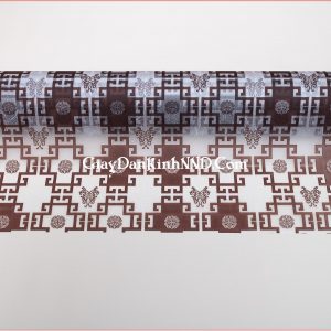 Mẫu giấy decal trang trí chữ thọ đen mã A07
