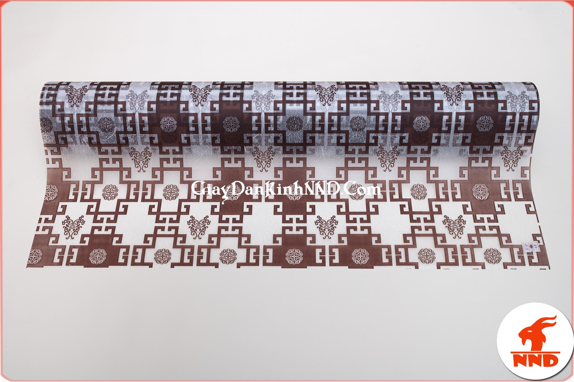 Mẫu giấy decal trang trí chữ thọ đen mã A07