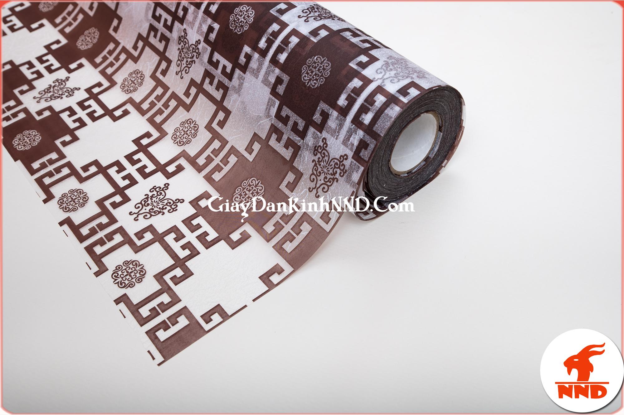 Mẫu giấy decal trang trí chữ thọ đen mã A07