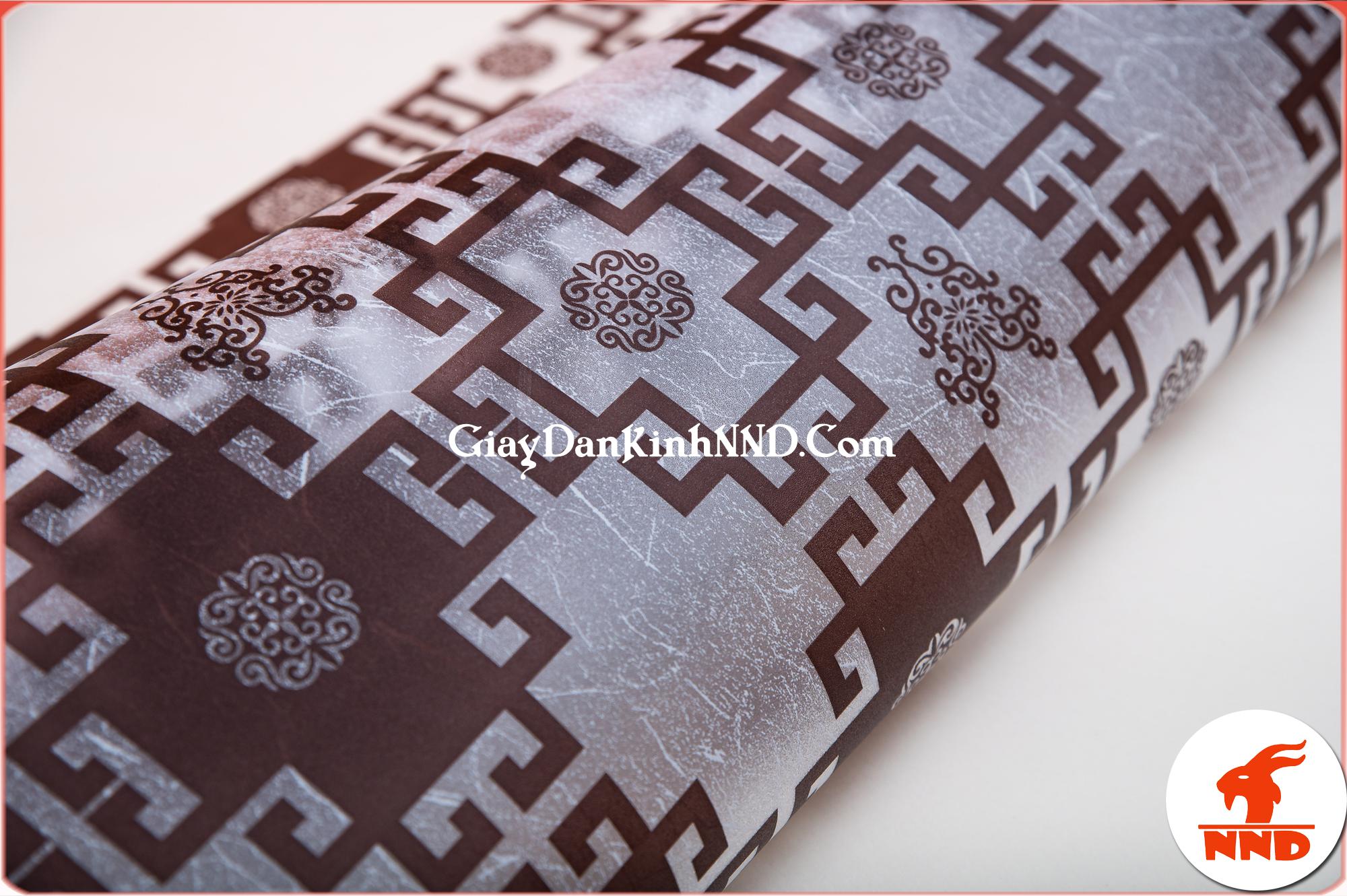 Mẫu giấy decal trang trí chữ thọ đen mã A07