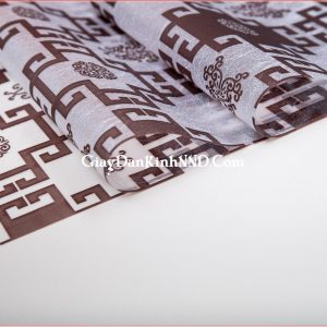 Mẫu giấy decal trang trí chữ thọ đen mã A07