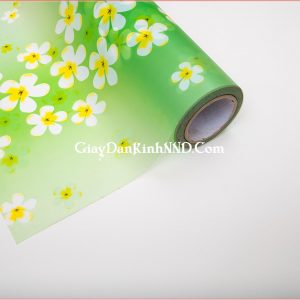 Giấy dán kính trang trí hoa đại mã A11