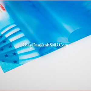 A12 là mẫu giấy decal hoa văn hình khinh khí cầu trên nền trời xanh