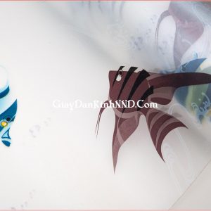 Giấy dán kính trang trí ngộ nghĩnh mã A23
