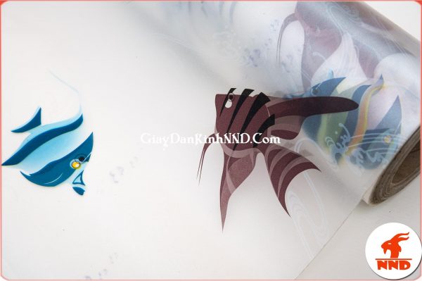 Giấy dán kính trang trí ngộ nghĩnh mã A23