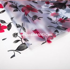 Giấy dán kính hoa văn mã A43