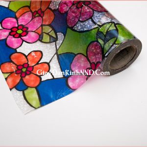 Giấy dán kính 3D trang trí mã A50