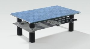 Giấy dán bàn kính - Tư vấn che mờ, trang trí cho bàn kính bằng decal