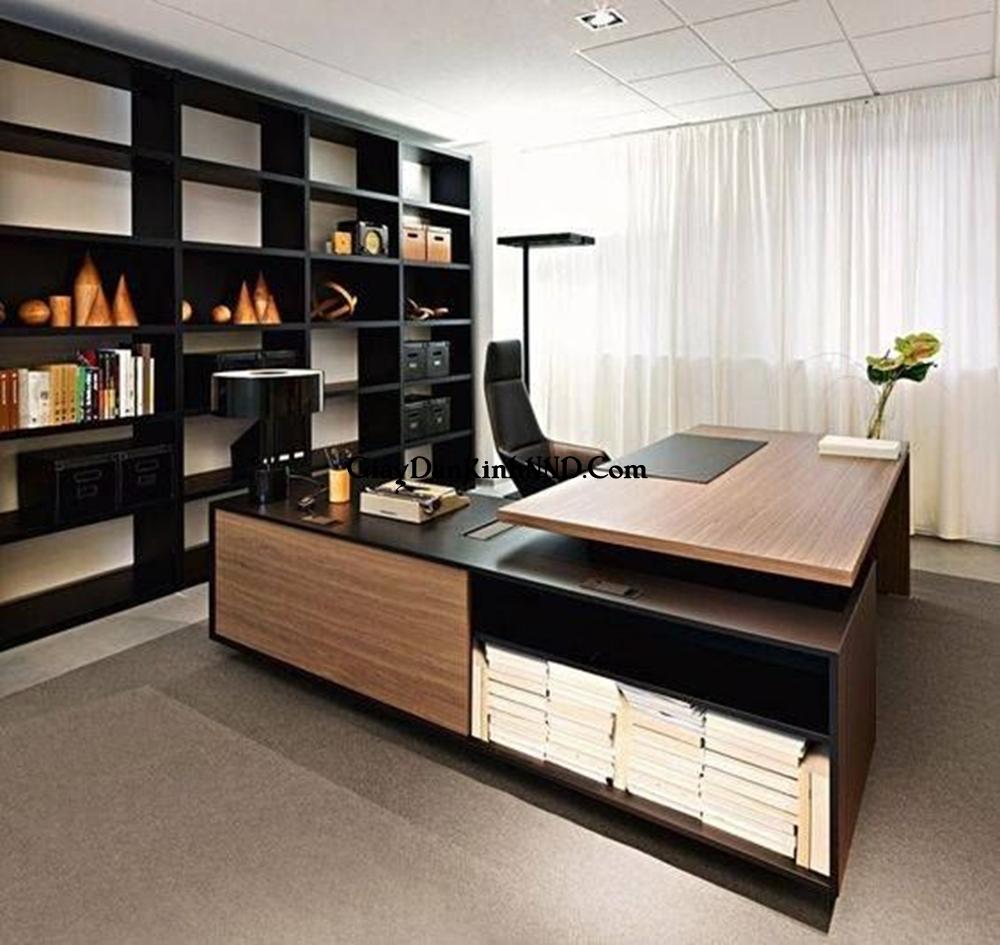 Ghế sofa là vật dụng quan trọng, không thể xem nhẹ trong phòng làm việc của lãnh đạo.