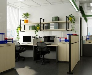 Trang trí thêm cây xanh cho phòng làm việc tươi sáng hơn Tạo không gian xanh cho phòng làm việc