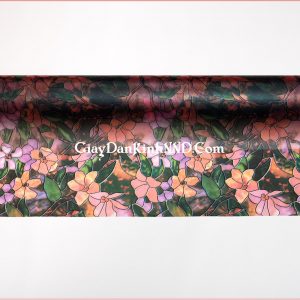 Giấy dán kính hoa văn trang trí 3D mã A40-1