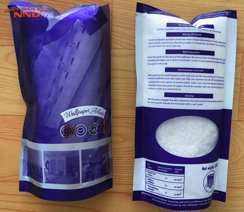 Keo bột dán tường cực kỳ an toàn cho người sử dụng