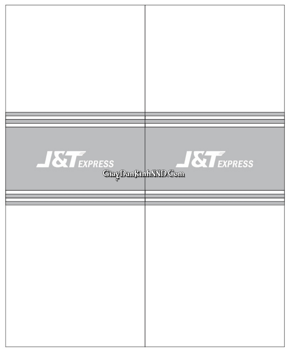 Dán decal mờ cửa ra vào công ty vận chuyển J&T