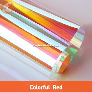Phim đổi màu kính Colorful Red