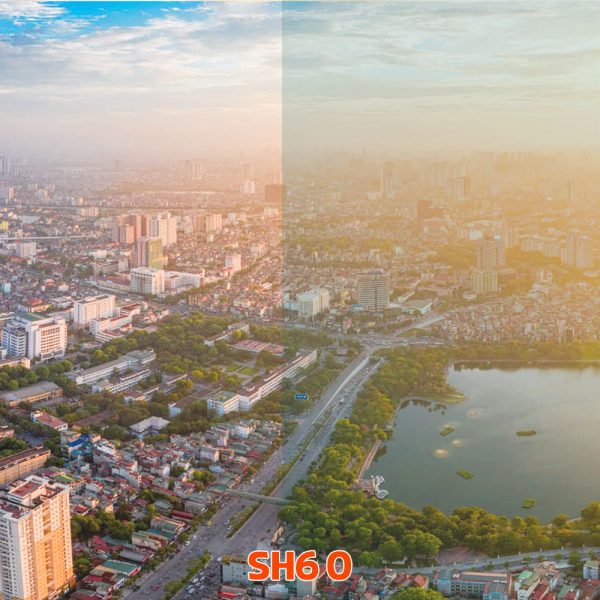 Ảnh thực tế lên kính của mã sản phẩm SH60