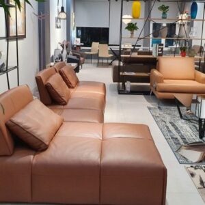 Ghế Sofa Da Bò Thật 100% Nhập Khẩu Ý - SDVP03