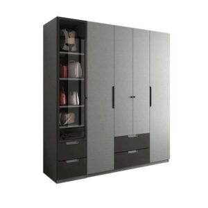Tủ Quần Áo 4 Cánh Gỗ MDF - TQAVP02