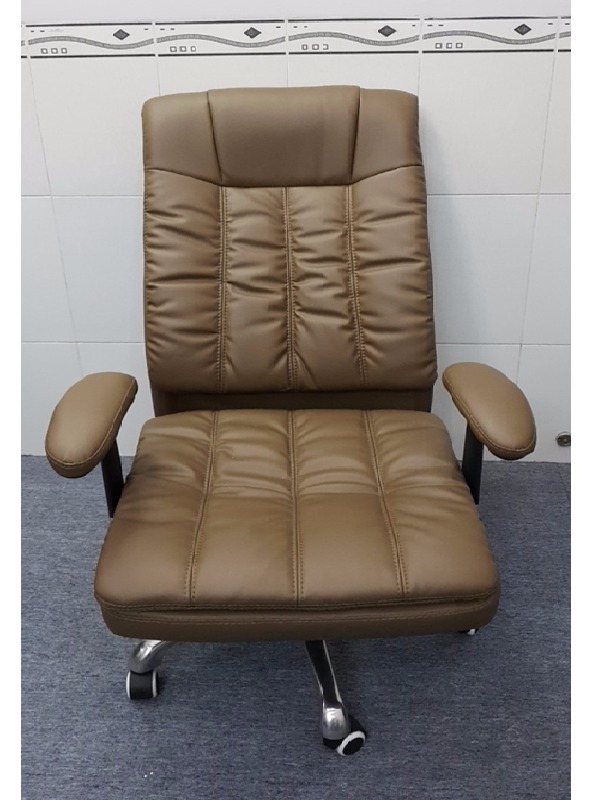 Ghế Giám Đốc Bọc Da Simili - GGDVP06 6 Ghế giám đốc bọc da PU màu be