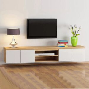 Kệ Tivi Treo Tường Phòng Khách Chung Cư Hiện Đại - KTVP15