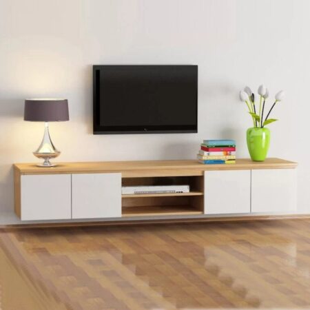 Kệ Tivi Treo Tường Phòng Khách Chung Cư Hiện Đại – KTVP15