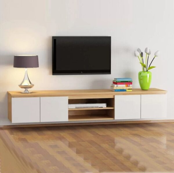 Kệ Tivi Treo Tường Phòng Khách Chung Cư Hiện Đại - KTVP15
