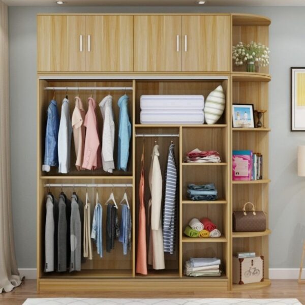 Tủ Quần Áo 4 Buồng 6 Cánh - TQAVP19