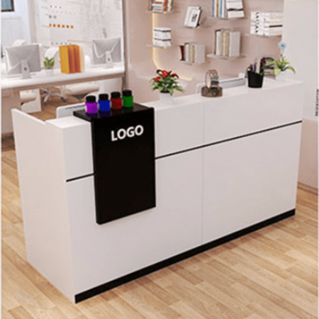 Bàn Lễ Tân Gỗ Công Nghiệp Cao Cấp – QLTVP11