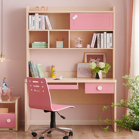 Bộ Bàn Học Đẹp Cho Bé Gái – BHSVP17