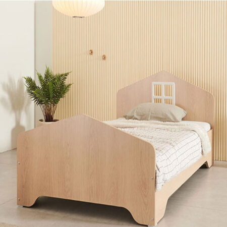 Giường Ngủ Gỗ Hình Ngôi Nhà Cho Bé – GNVP11