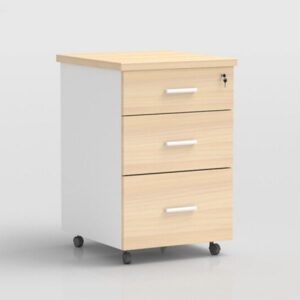 Hộc Tủ Di Động 3 Ngăn Gỗ MDF - HTVP02