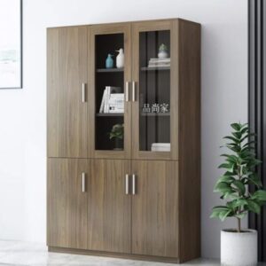 Tủ Hồ Sơ Gỗ 6 Cánh 1m2 - THSGVP11