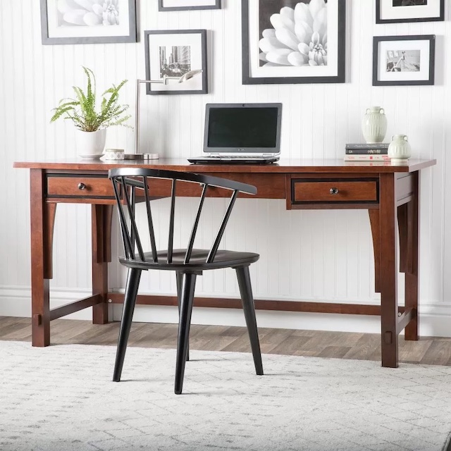 Cách Trang Trí Bàn Làm Việc Bằng Đồ Vật Đẹp, Ấn Tượng 9 Mẫu thiết kế bàn làm việc có cây xanh