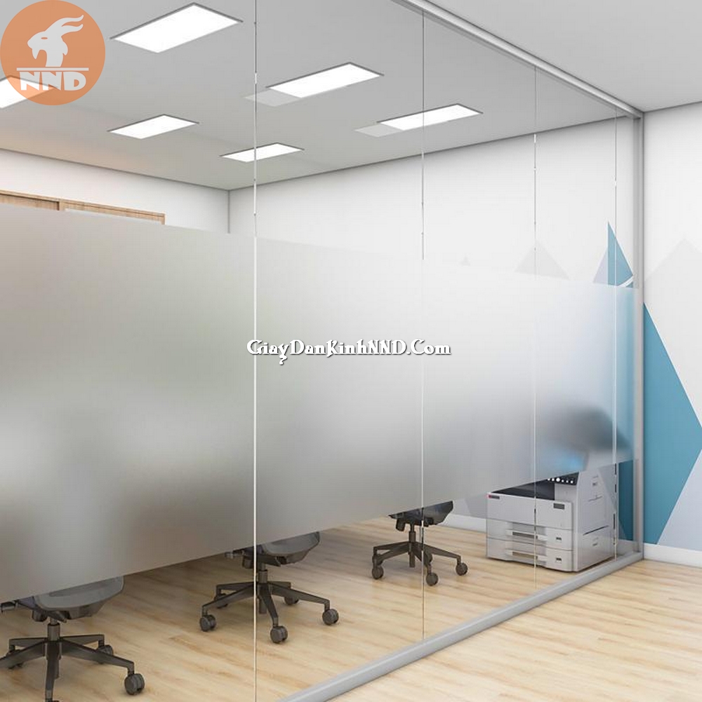 Decal mờ dán trơn che tầm nhìn