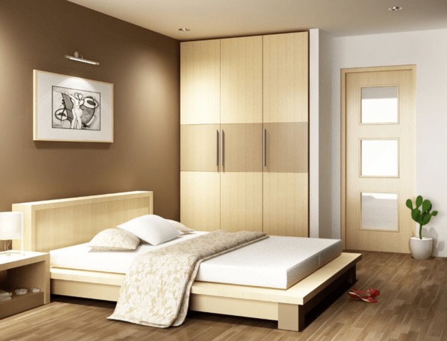 Những điều cấm kỵ khi để quần áo trong phòng ngủ cần tránh 4 Tránh đặt tủ quần áo đối diện giường
