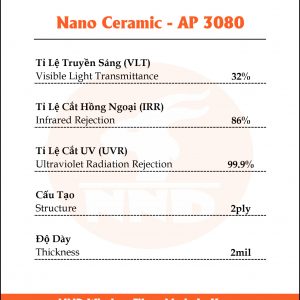 Thông số sản phẩm AP 3080 TS