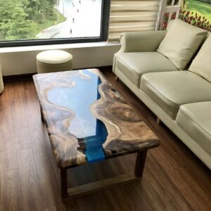 Bàn sofa epoxy