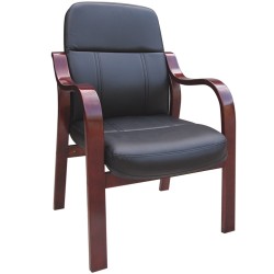 Ghế Giám Đốc Chân Tĩnh Gỗ Óc Chó - GGDVP22 4 Ghế giám đốc chân tĩnh
