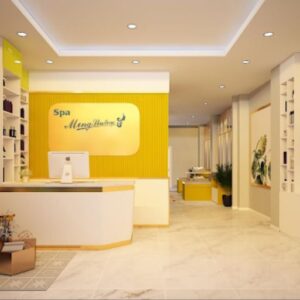 Quầy Lễ Tân Spa 1m4 – QLTVP28
