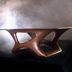Bàn trà sofa gỗ óc chó
