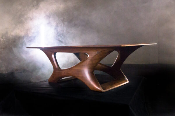 Bàn trà sofa gỗ óc chó