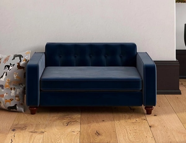 Sofa Văng Bọc Vải Nhung - SVVP16 4 Sofa văng 1m2 nhỏ gọn