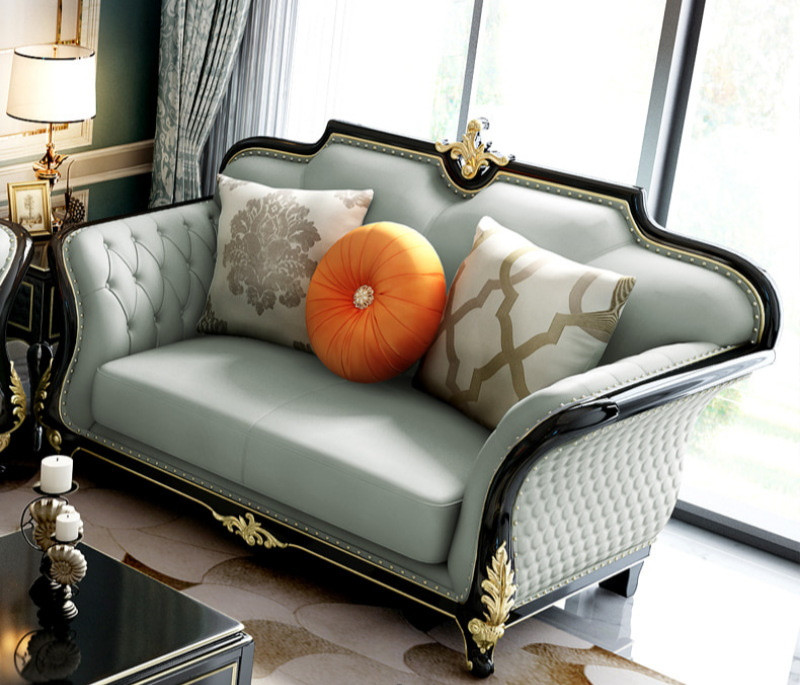 Sofa Văng Tân Cổ Điển - SVVP15 4 Sofa văng tân cổ điển