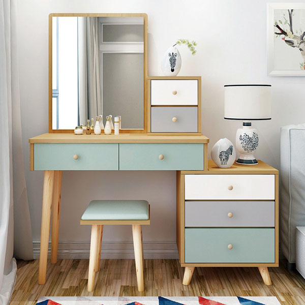 Bàn Trang Điểm Gỗ Công Nghiệp Hiện Đại - BTDVP04 6 Bàn Trang Điểm Gỗ Công Nghiệp Hiện Đại - BTDVP04