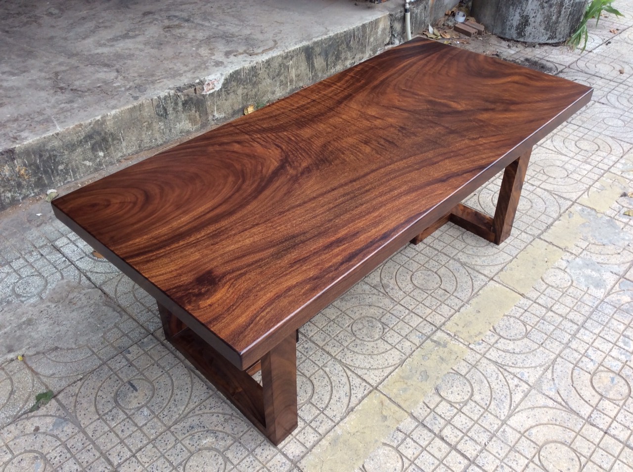 Bàn Làm Việc Gỗ MFC cao cấp 1m2 - BLVVP12 8 Bàn làm việc 1m2 gỗ cẩm lai
