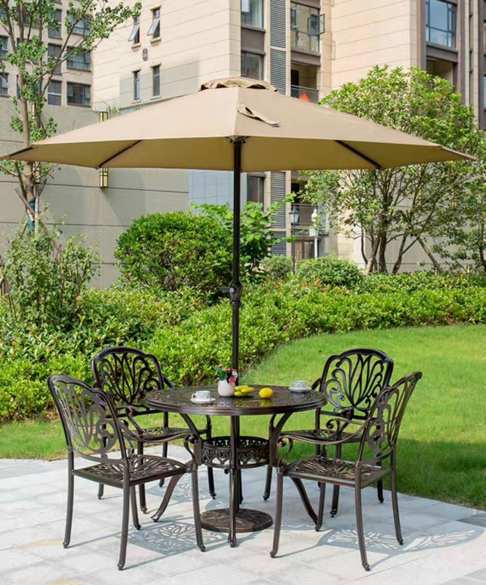 Bàn Ghế Cafe Phong Cách Cổ Điển - BGCVP11 4 Bàn Ghế Cafe Phong Cách Cổ Điển - BGCVP11