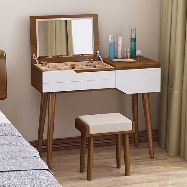 Bàn Trang Điểm Nhỏ Gọn Phong Cách Bắc Âu - BTDVP29 6 Bàn Trang Điểm Nhỏ Gọn Phong Cách Bắc Âu - BTDVP29